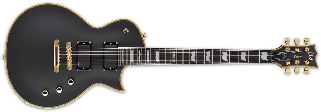 ESP LTD EC-1000 Guitar with active pickups.