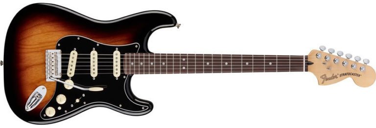 Fender Deluxe Stratocaster Guitar.