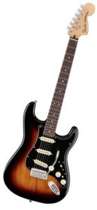 Fender Deluxe Stratocaster Guitar Front.