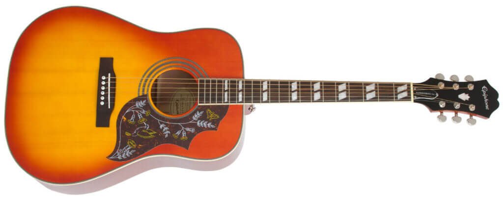 Epiphone Hummingbird Pro Acoustic Guitar.