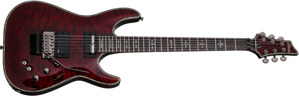 Schecter Hellraiser C-1 guitar.