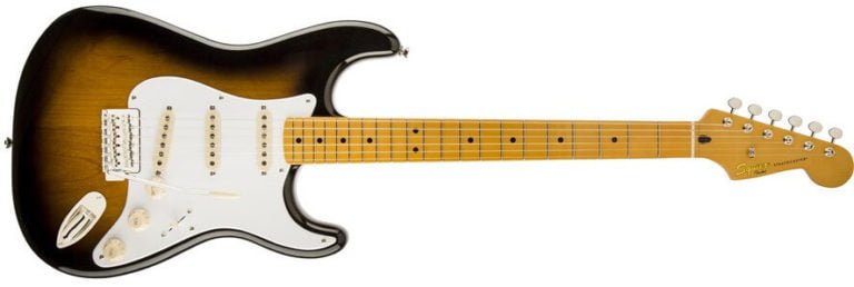 Squier Classic Vibe Stratocaster 50s guitar.