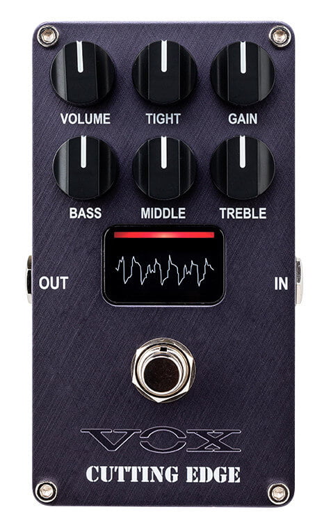 Vox Cutting Edge distortion pedal.