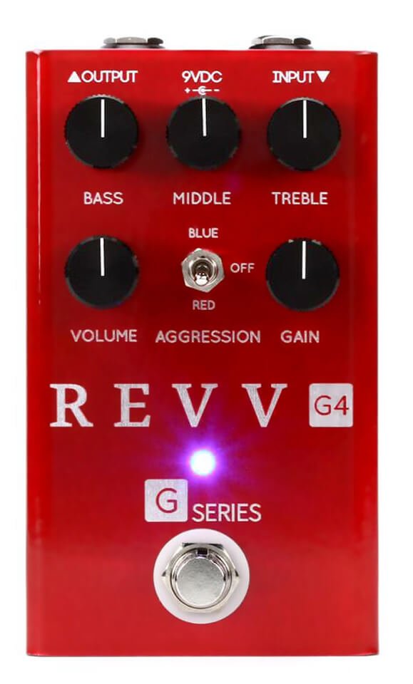 Revv G4 distortion pedal.