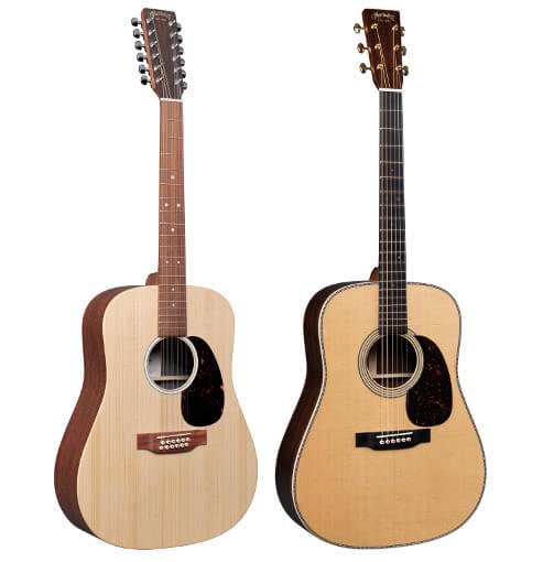 6-string vs 12-string guitars