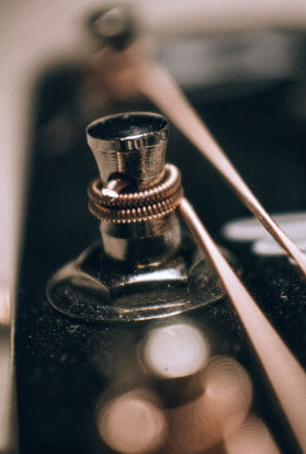 Nicely Cut Guitar String