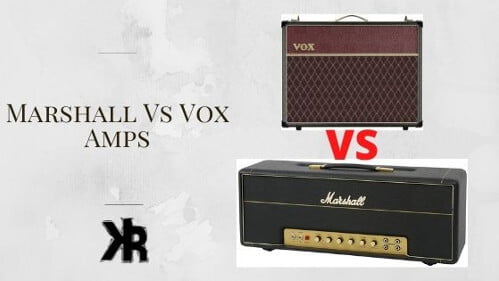 Marshall vs Vox amps