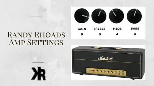 Randy Rhoads amps settings