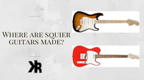 where are squier guitars made