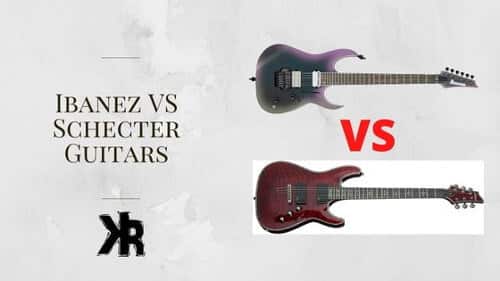 Ibanez vs Schecter guitars