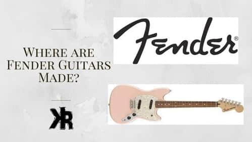 Where are Fender guitars made?