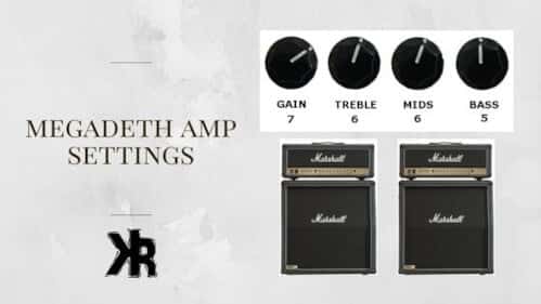 megadeth amp settings