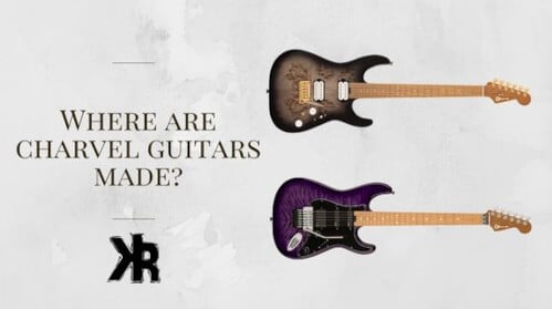 where are charvel guitars made