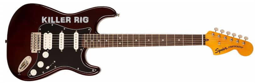 Squier classic vibe 70s stratocaster guitar.
