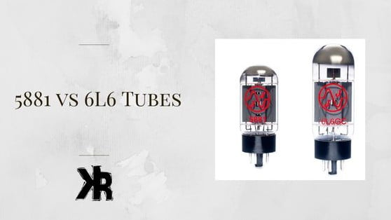 5881 vs 6l6 tubes.