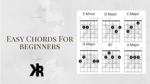 Easy guitar chords for beginners