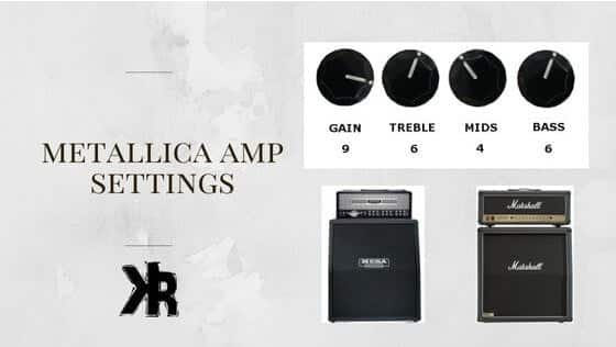 metallica amp settings
