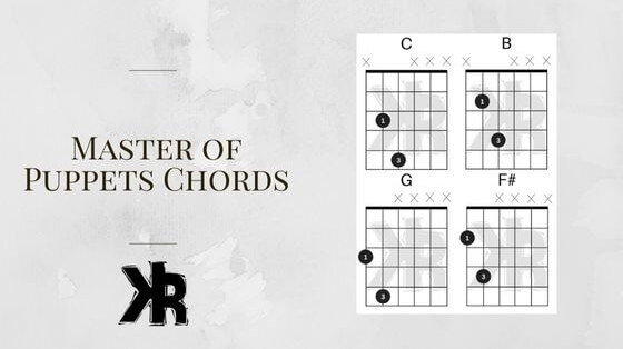 Master of puppets Metallica chords