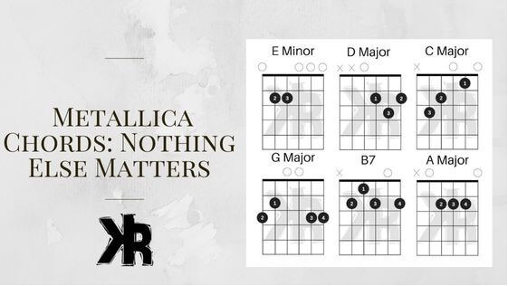 Metallica chords nothing else matters