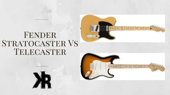 Stratocaster vs Telecaster Guitars.