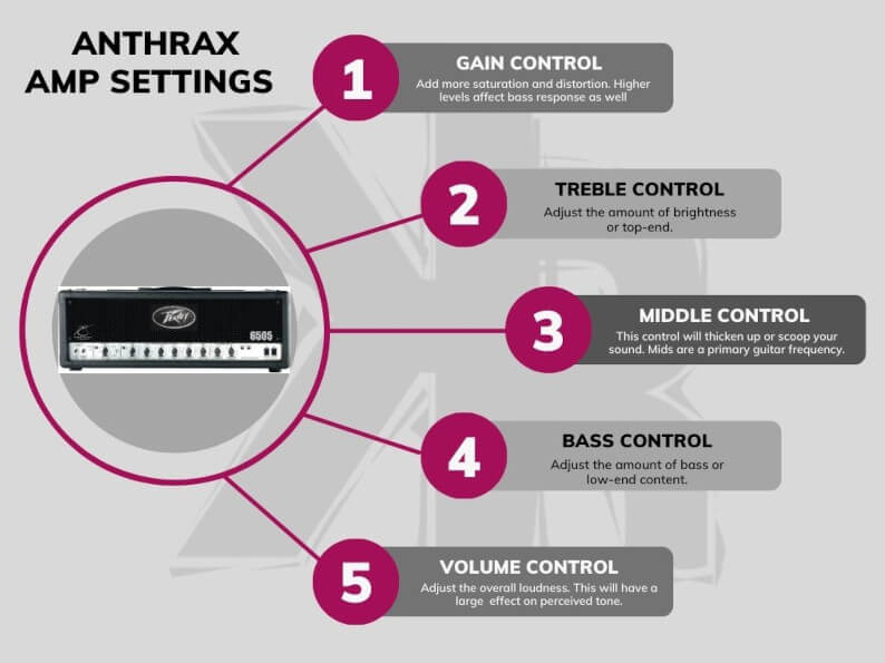 Anthrax Amp Control Diagram