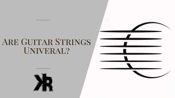 Are guitar strings universal?