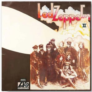 Led Zeppelin II Album Cover