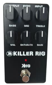 Killer Rig High Gain Pedal Controls